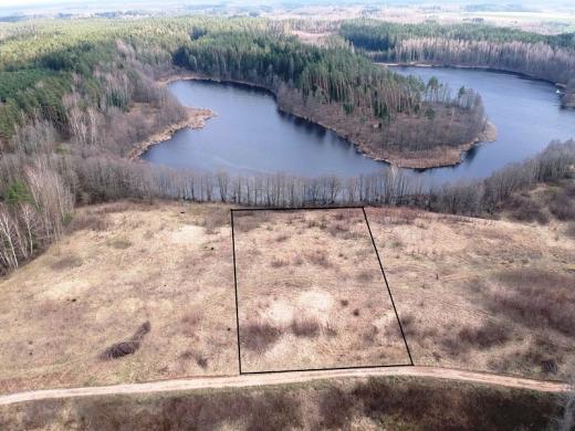 0,4638 HA ŽEMĖS SKLYPAS ANT EŽERO KRANTO RAUBIŠKIO K. ŠVENČIONIŲ R.-0