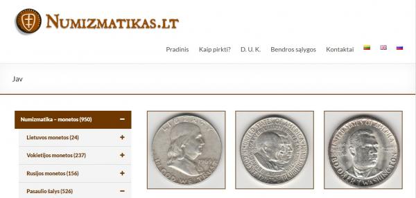 Apsilankykite monetu parduotuveje Numizmatikas.lt-0