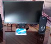 Pigiai plokščias SAMSUNG monitorius su kolonėlėmis ir instaliavimo disku-0