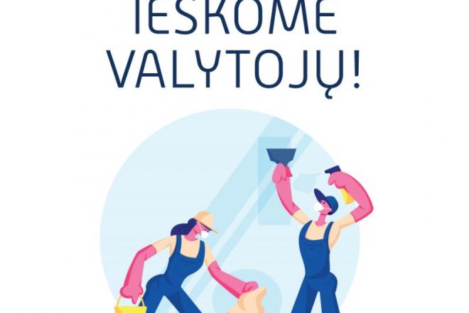 Kviečiame prisijungti prie mūsų komandos VALYTOJAS (-us)-0