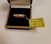 Auksinis žiedas 2,26g-0