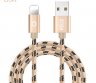 Pzoz USB lightning kabelis skirtas iPhone, greito įkrovimo laidas-0