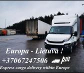 Kroviniu pervezimai,perkraustymai Vokietija/Belgija/Olandija/Lenkija - Lietuva laisvi tentiniai mikroautobusai +37067247506 EKSPRES KROVINIU PERVEZIMAI +37067247506 Ekspres pervežimai +37067247506 Baldų pervežimai LIETUVA/EUROPA/LIETUVA +37067247506 PERKR-0
