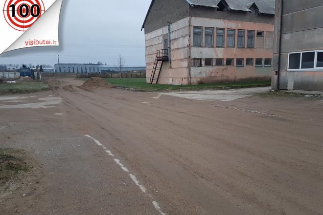 PARDUODAMA KOMERCINĖS PASKIRTIES ŽEMĖ SU PASTATAIS 9175 a .-0
