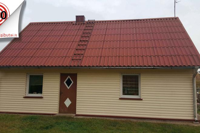PARDUODAMAS ĮRENGTAS NAMAS BARZDŪNŲ KAIME . IKI MIESTO CENTRO TIK 5 MINUTĖS KELIO.-0