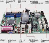 Motininė Intel DQ965GF-402 (su defektu)-0