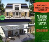 Aliuminio stoginė terasai tik nuo 1050 Eur-0