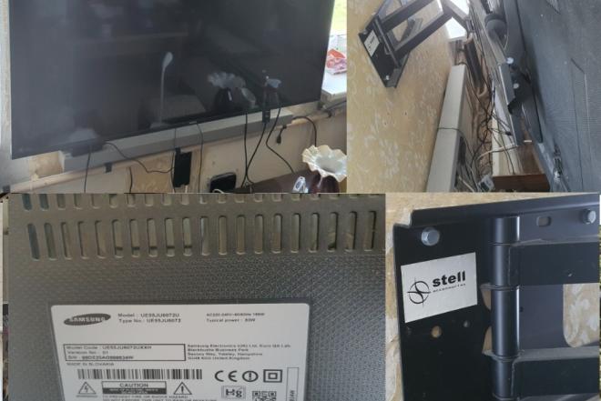 UHD led tv Samsung 55colių, 140cm Rezoliucija 4k-0