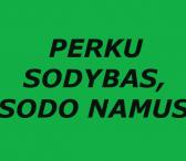 Perku sodybas, sodo namus-0