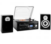 Auna TT-190 grotuvas su radija, patefonu, CD-0