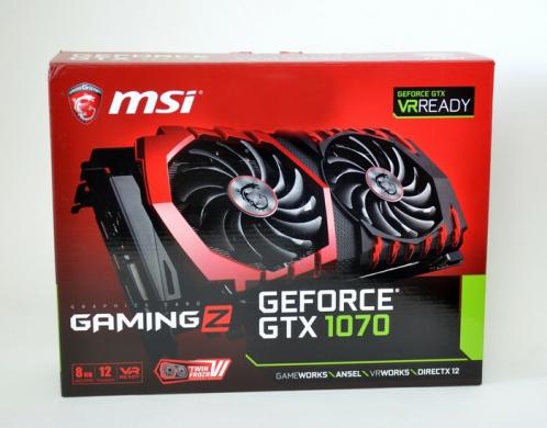 MSI NVIDIA GeForce GTX 1070 Ti GAMING X 8GB GDDR5 Vaizdo plokštė kaip nauja su dėžute.-0