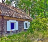 Nr. 371 Anykščių r. sav., Juodžgalio k., rąstinė sodyba-0