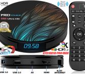 8K/6K/4K ULTRA HD TV-BOX PRO MAX+VIRS 9000 TV KANALU NEMOKAMAI!+LT-0