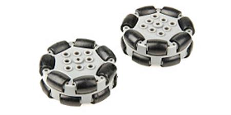 Kit 2 ruedas omnidireccionales VEX IQ