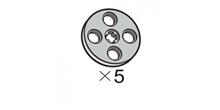 DREAM Pulley-Cross-L 5pcs