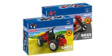 OFERTA 2x1: Pack Kit coches + Kit motos fischertechnik