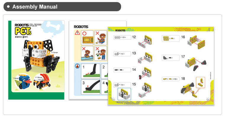 Manual ROBOTIS PLAY Big PETs Manual ROBOTIS PLAY Big PETs