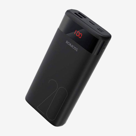 Портативный аккумулятор romoss pea40