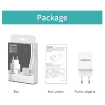 ROMOSS AC20T 2xUSB ΦΟΡΤΙΣΤΗΣ ΠΡΙΖΑΣ - FAST CHARGE