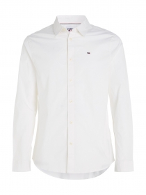 TJM ORIGINAL STRETCH SHIRT, WHITE