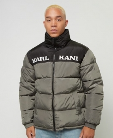 Retro Essential Puffer Jacket anthracite