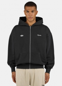 Colten Oversized Sweat Jacket Vintage Black