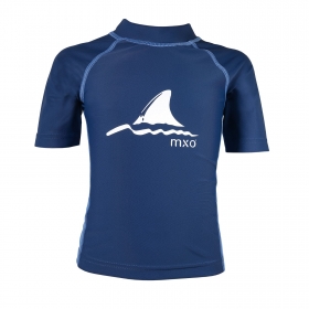MINI-Shirt, kurzer Arm,, graphitblau/himmel