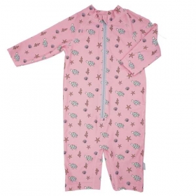 MINI-Overall, 3/4 Arm,, mandelblüte-schildkröte