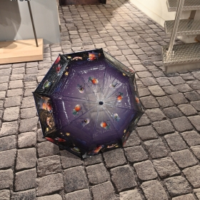 KI.-SCHIRM TRANSP. WELTALL TIERE (4,