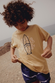 T-SHIRT CORD, BEIGE