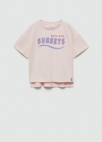 T-SHIRT WATCH, ROSA