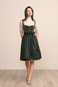 Dirndl Iny (60cm) d.grün