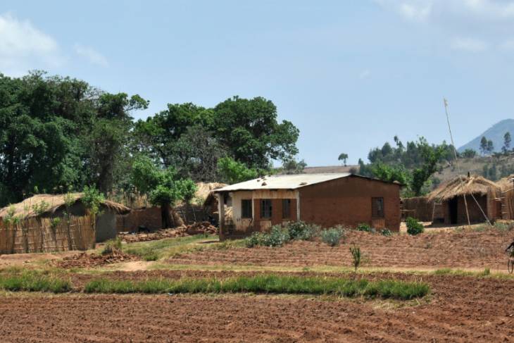 Dorpje in Malawi.