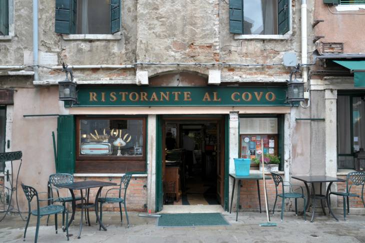 Visrestaurant Al Covo.