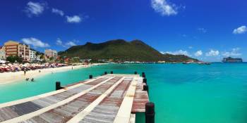 Sint Maarten blauw RonReizen strand
