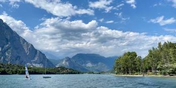 Italie Dolomieten Trento RonReizen windsurf Lago di Cavedine