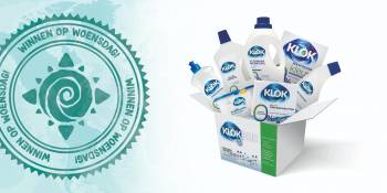 Klok wasbox voor Winnen op Woensdag - RonReizen