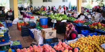 De kleurrijke markt van Alanya