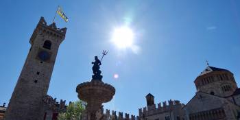 Italië Trento Trentino RPV RonReizen.nl Trento fontein