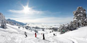 Skiënd de berg af - RonReizen