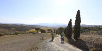Italië Toscane fietsen Strade Bianchi Bert Romani RonReizen.nl