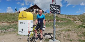 Frankrijk Autovrij fietsen over cols Michel Leijen RonReizen.nl