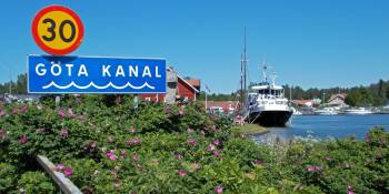 Zweden fietsroute vh jaar Kanal Göta RonReizen.nl