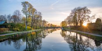 Zweden fietsroute vh jaar Kanal Göta RonReizen.nl