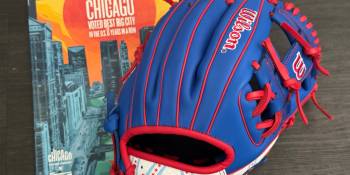 Winnen op woensdag: honkbalhandschoen Chicago Cubs