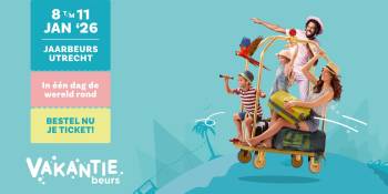 Winnen op Woensdag: 2 vrijkaarten voor de Vakantiebeurs