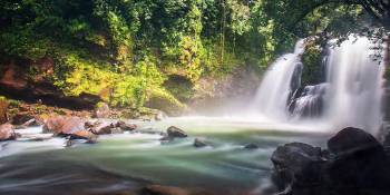 Waterval in Costa Rica