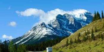 Camper in Canada