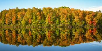 Minnesota gehuld in herfstkleuren