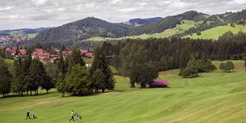 Golf in de bergen: Oberstaufen